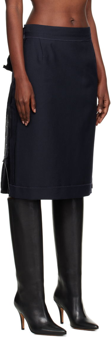 Sukňa Maison Margiela Maison Margiela Reverse Midi Skirt Navy | S51ME0045 MTN107, 1