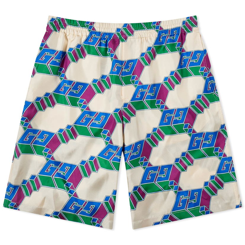 Šortky Gucci Jersey Shorts Modrá | 742781-ZAPEY-9093