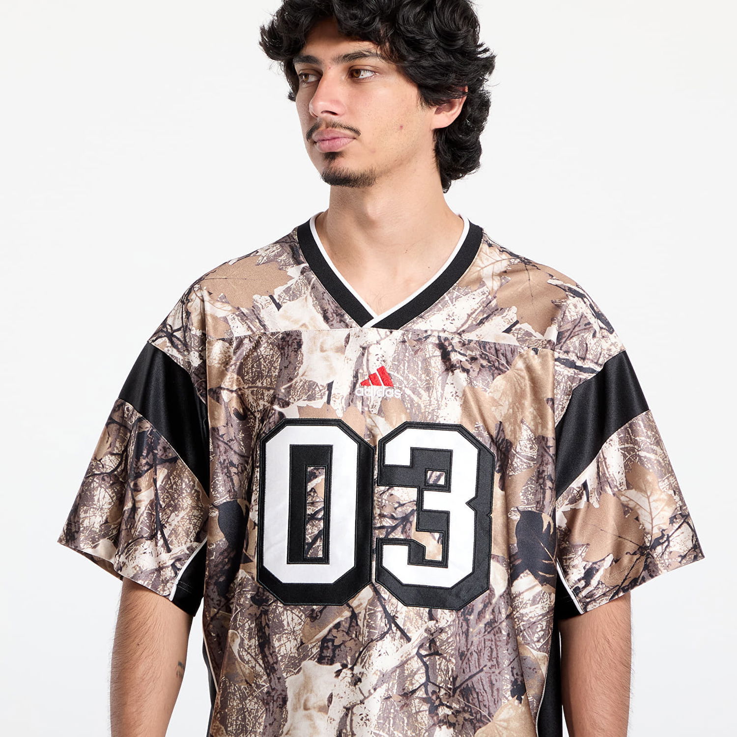 Dres adidas Originals adidas Originals Camo Football Jersey Béžová | KD6250, 1