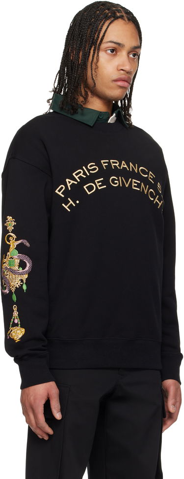 Sveter Givenchy Givenchy Boxy Fit Sweatshirt Čierna | BMJ0LCGYPW001, 1