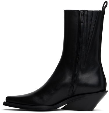 Šaty Ann Demeulemeester Ann Demeulemeester Vesper Leather Boots Čierna | 2402-W-A04-LT141-099, 2
