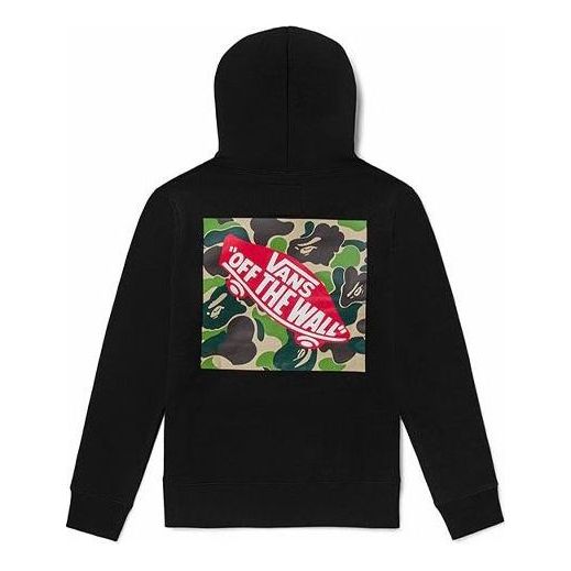 Mikina Vans Camo Pullover Hoodie Čierna | VN0A7XKM448, 0