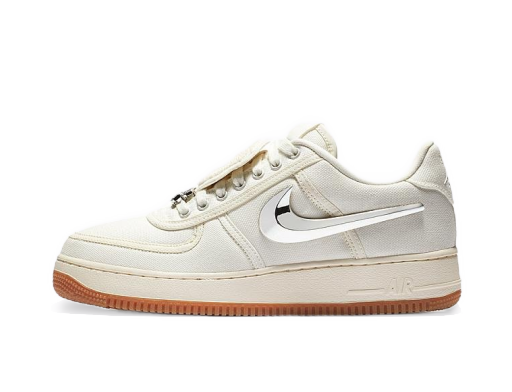Tenisky a topánky Nike Travis Scott x Air Force 1 "Sail" Biela | AQ4211-101