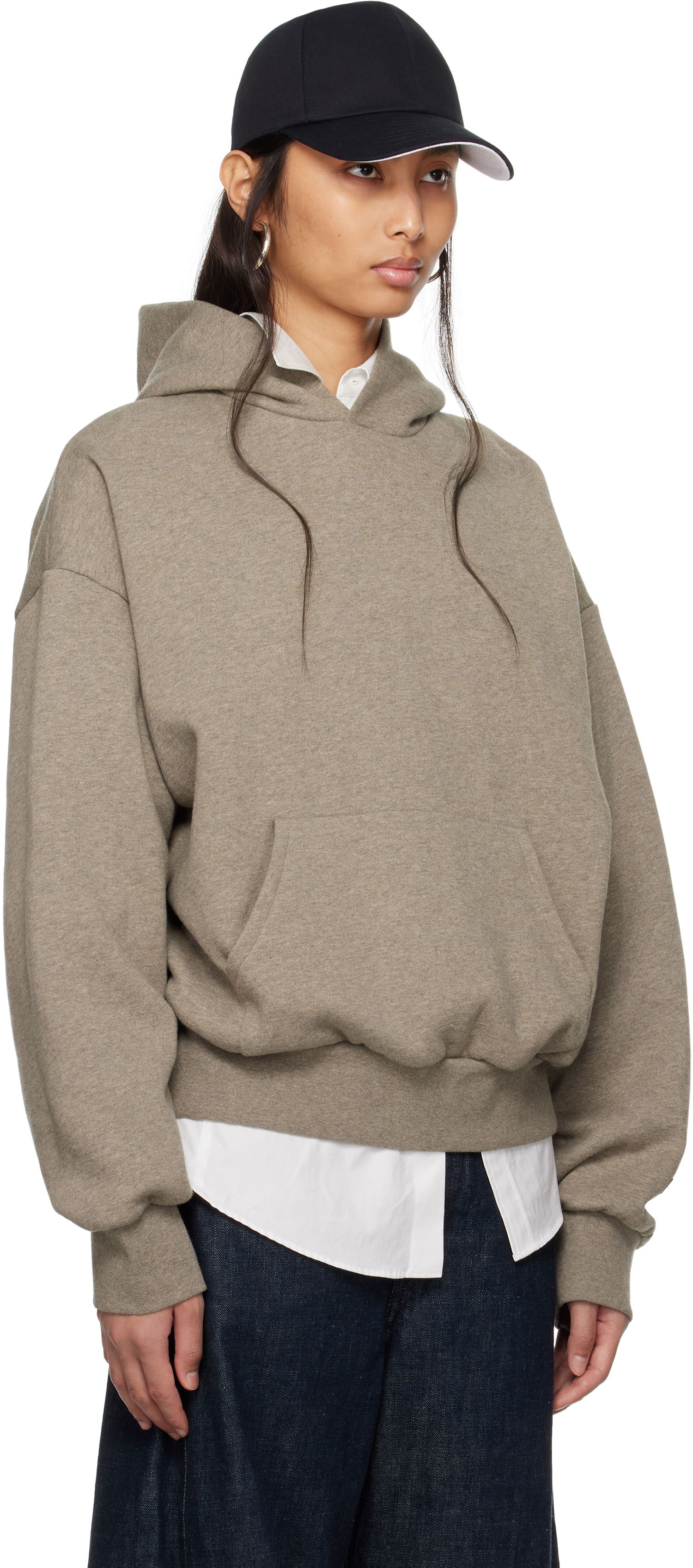 Mikina Fear of God Fear of God ESSENTIALS Classic Hoodie Šedá | 192AS252051F, 1