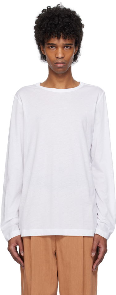 Tričko Dries Van Noten Dries Van Noten Long Sleeve T-Shirt Biela | 251-021144-1608, 0