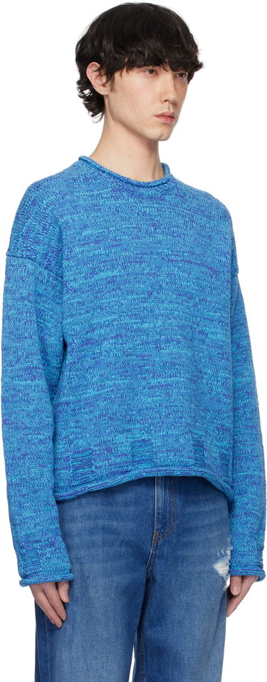 Sveter JW Anderson JW Anderson Space Dye Jumper Modrá | KW1350-YN0409-825, 2