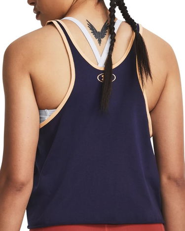 Tielko Under Armour Pjt Rck Q3 Arena Tank Navy | 1380185-410, 1