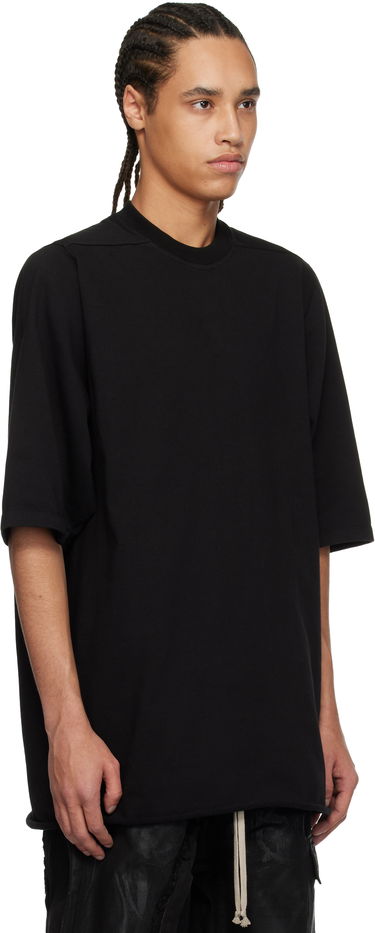 Tričko Rick Owens Rick Owens Jumbo SS T-Shirt Čierna | DU01E3274.RIG, 4