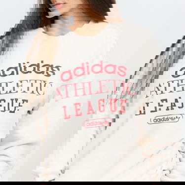 Mikina adidas Originals Crew Béžová | HL0048, 4
