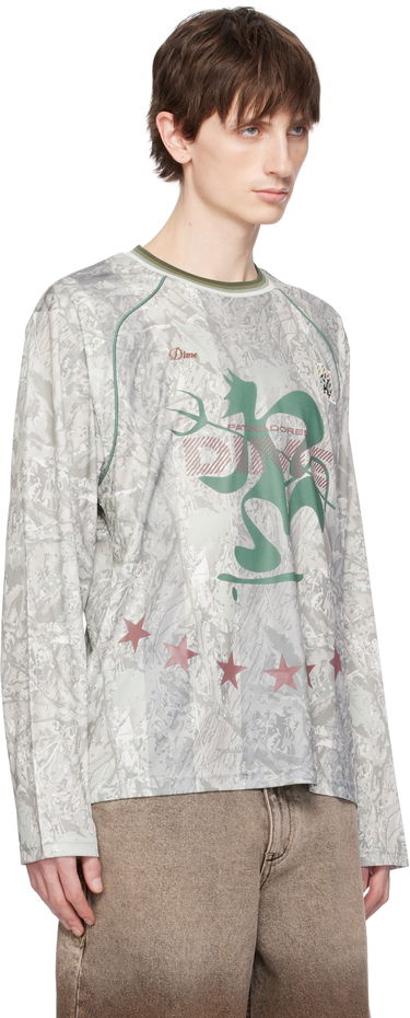 Dres Dime Dime Patinadores Jersey T-Shirt Šedá | DIMESP256SAG, 4