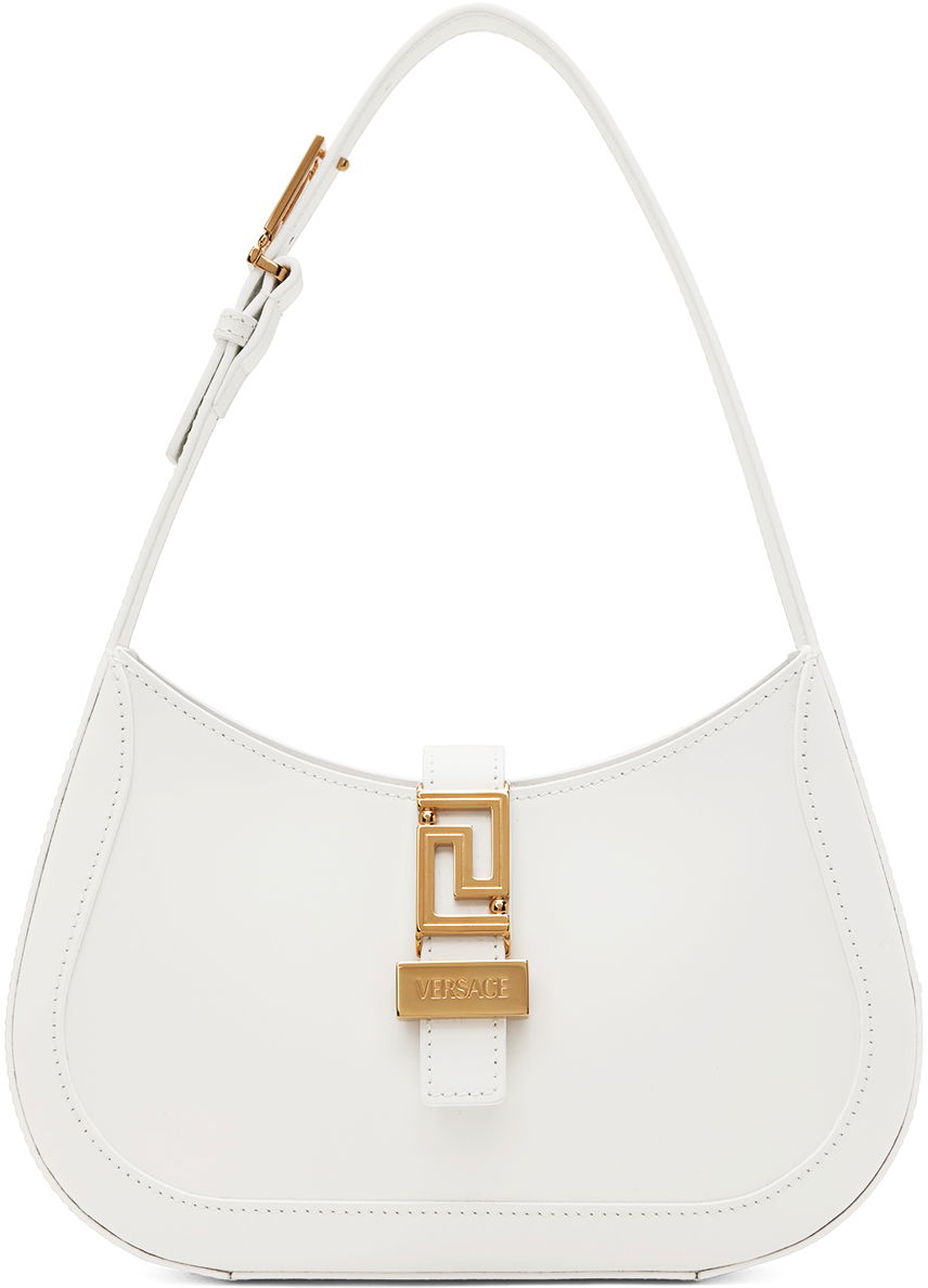 Taška cez rameno Versace Greca Goddess Small Bag Biela | 1013167_1A05134_1W00V, 0