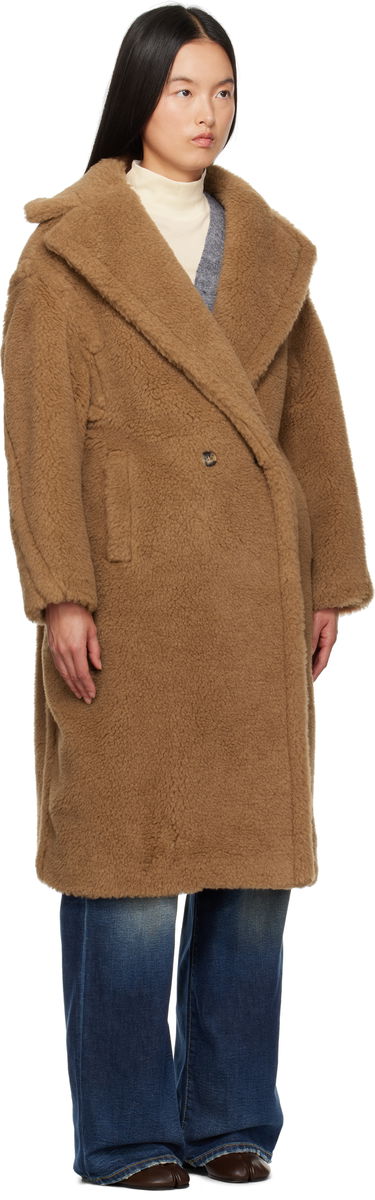 Kabáty Max Mara Max Mara Teddy Bear Icon Coat Hnedá | 2421016032600 MM10739, 1