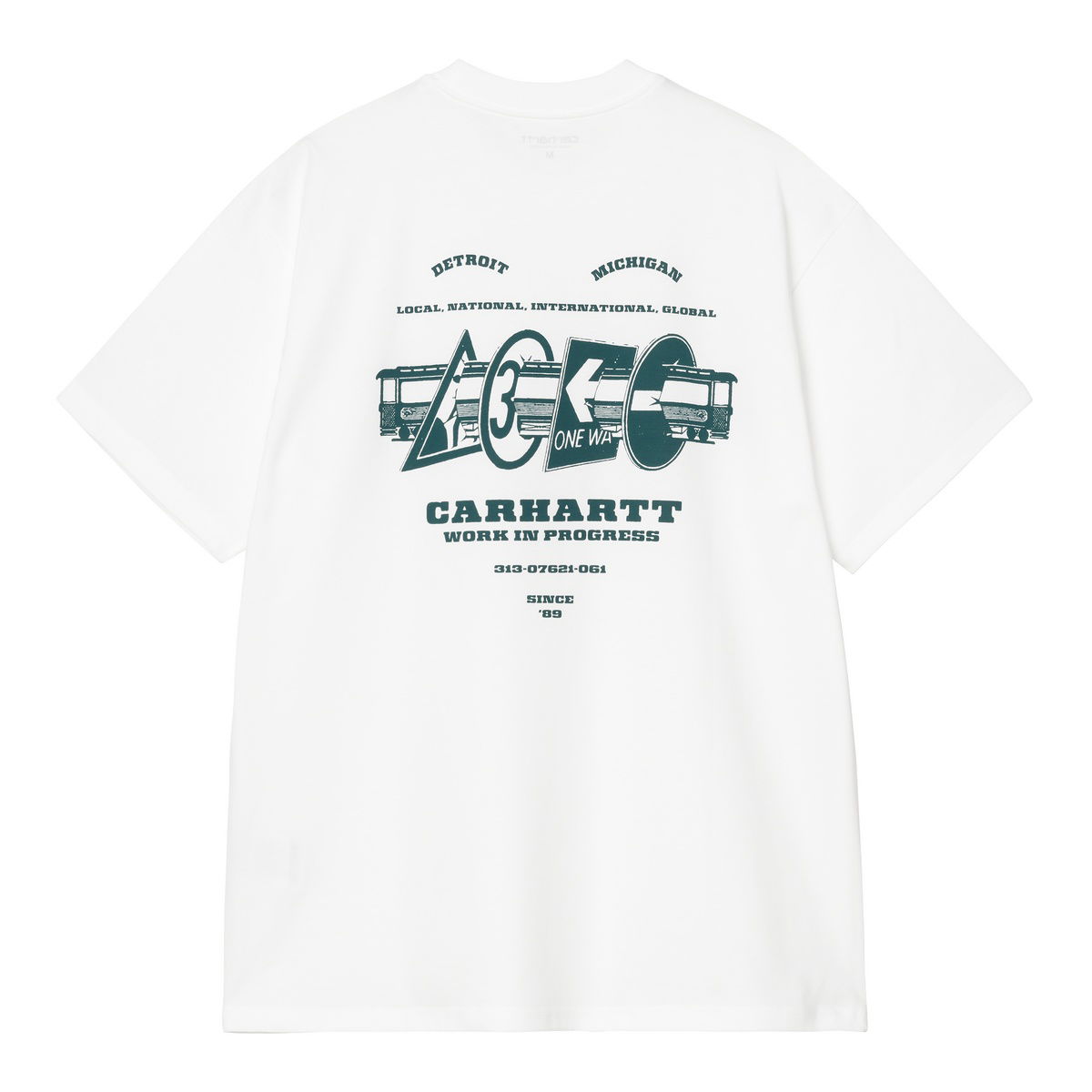 Tričko Carhartt WIP Short Sleeve Graphic Print T-Shirt Biela | I034409_9, 1