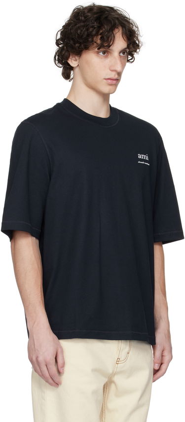 Tričko AMI AMI Paris Cotton T-Shirt Čierna | HTS048.JE0119, 1