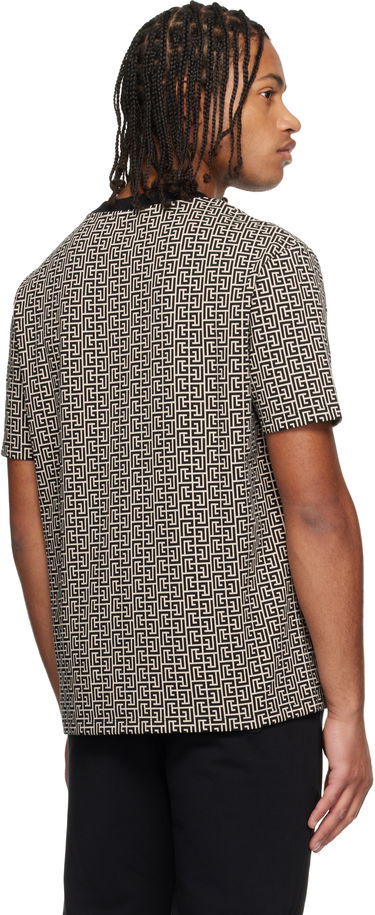 Tričko Balmain Monogrammed 'Balmain Couture' Label T-shirt Rôznofarebný | FH1EG000BC90, 2