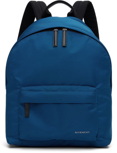 Batoh Givenchy Logo Bonded Backpack Modrá | BK50F3K17S422, 0