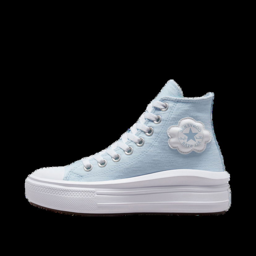 Tenisky a topánky Converse Chuck Taylor All Star Move Platform Junior Modrá | A03015C