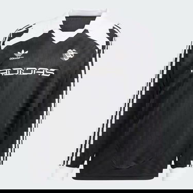 Dres adidas Originals Oversized Long Sleeve Jersey Čierna | IW3642, 3