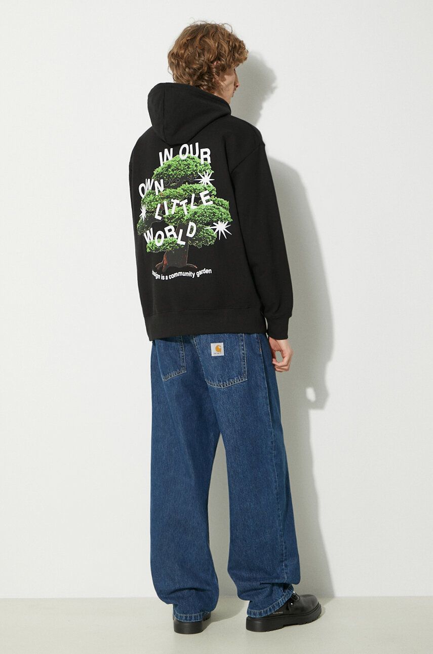 Mikina MARKET Hoodie Čierna | 397000580, 1