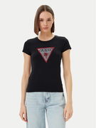 Guess Rhinestone Triangle Short Sleeve T-Shirt