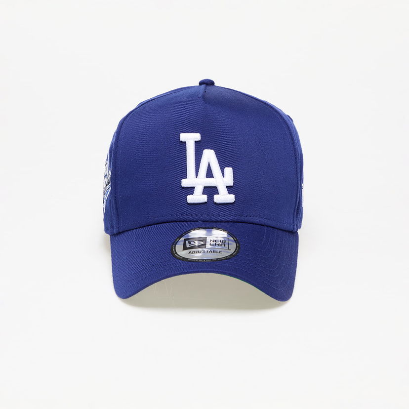 Šiltovka New Era Los Angeles Dodgers World Series Patch 9FORTY E-Frame Adjustable Cap Modrá | 60422503