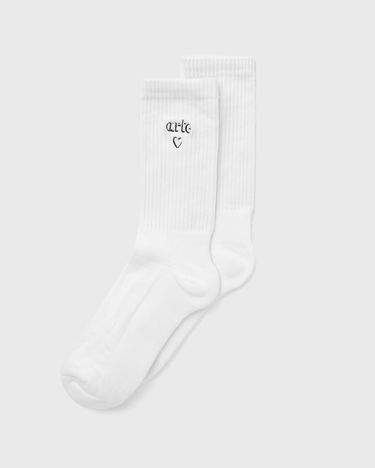 Ponožky Arte Antwerp Arte Heart Logo Socks Biela | AW25-241M-100, 2
