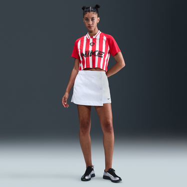 Crop Top Nike Nike Sportswear Cropped Short Sleeve T-Shirt Červená | IM0326-657, 1