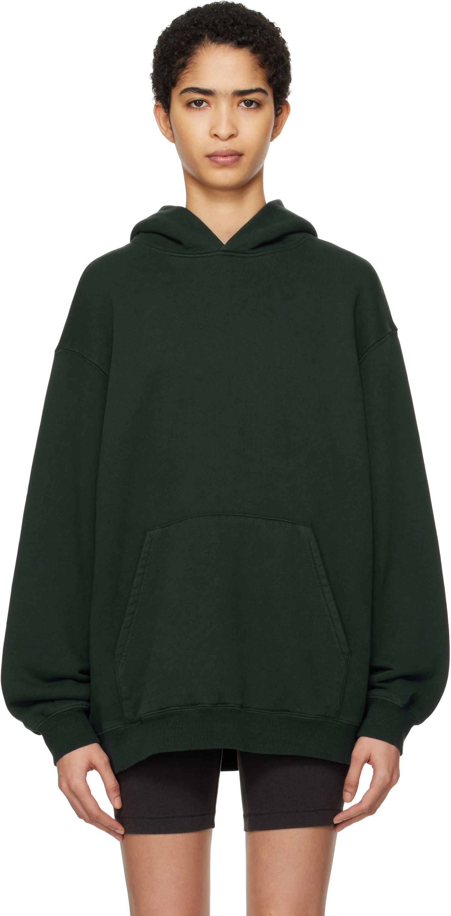Mikina SKIMS SKIMS Vintage Fleece Oversized Hoodie Zelené | PL-PLO-6558W, 0