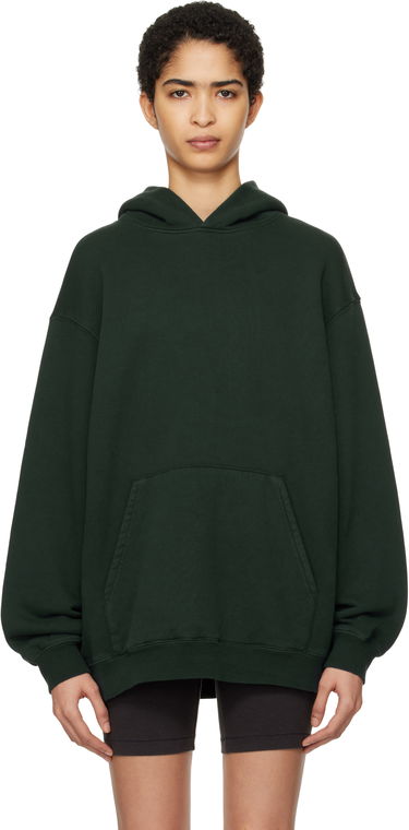 Mikina SKIMS SKIMS Vintage Fleece Oversized Hoodie Zelené | PL-PLO-6558W, 0