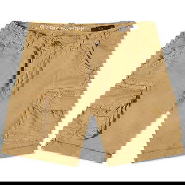 Šortky Alpha Industries Crew Short Sand Hnedá | 176203-14, 0