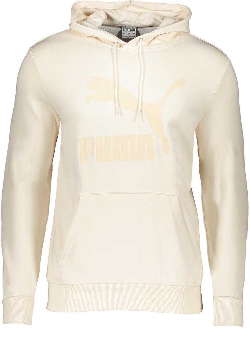 Mikina Puma Puma Classic Logo Hoodie Béžová | 530085-099, 0