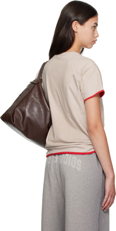 Tričko Acne Studios Acne Studios Embossed Logo T-shirt Béžová | AL0477-, 2