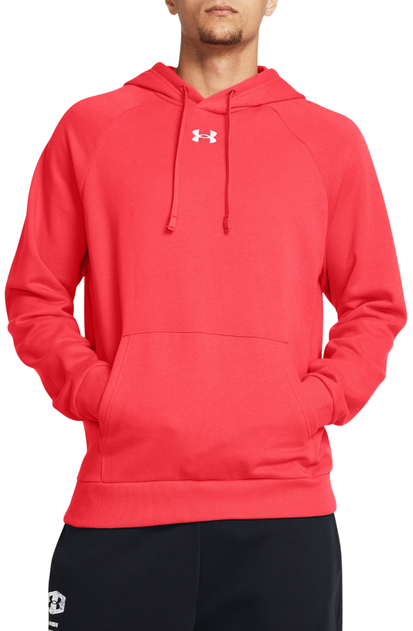 Mikina Under Armour Rival Fleece Hoodie Červená | 1379757-713, 0