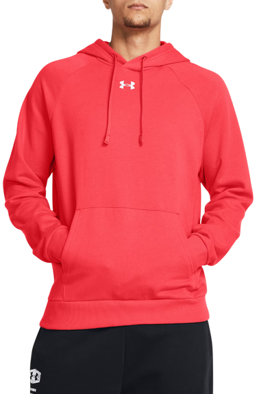 Mikina Under Armour Rival Fleece Hoodie Červená | 1379757-713, 0