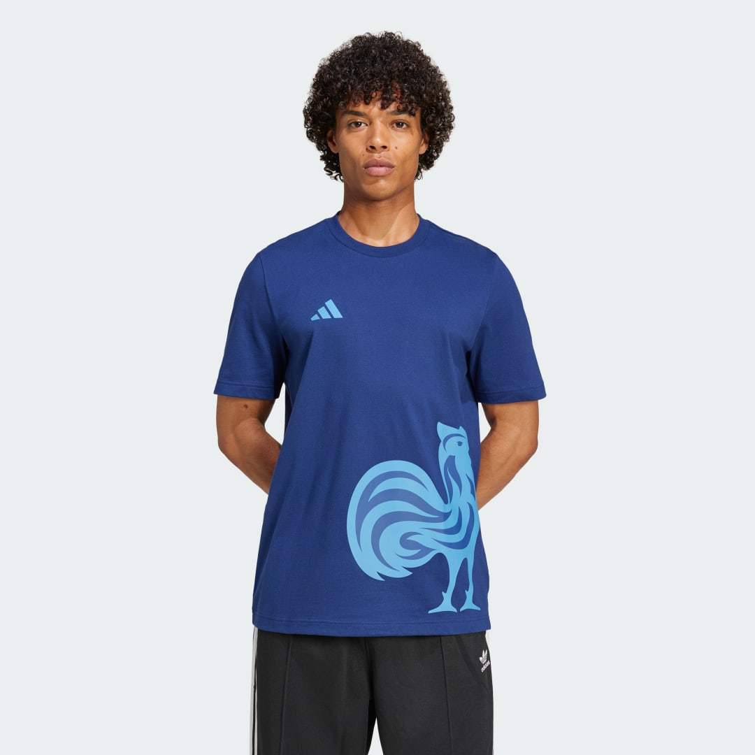 Tričko adidas Performance Men's Graphic T-Shirt Modrá | JN4152, 0