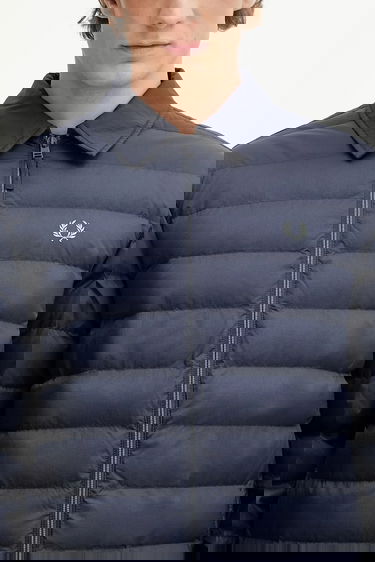Prešívaná bunda Fred Perry Fred Perry J1301 Puffer Jacket Navy | J1301, 3