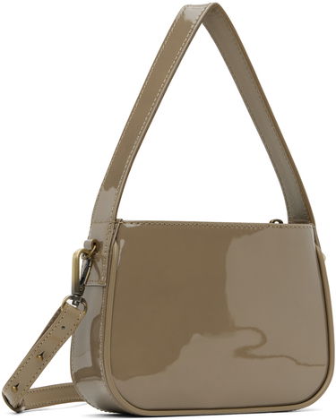 Kabelka Blumarine Small Rhinestone Shoulder Bag Béžová | P344W002A, 2
