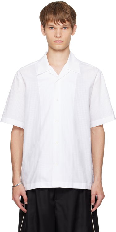 Košeľa Jil Sander Jil Sander Cotton Camp Collar Shirt Biela | J61DL0061_J45302, 0
