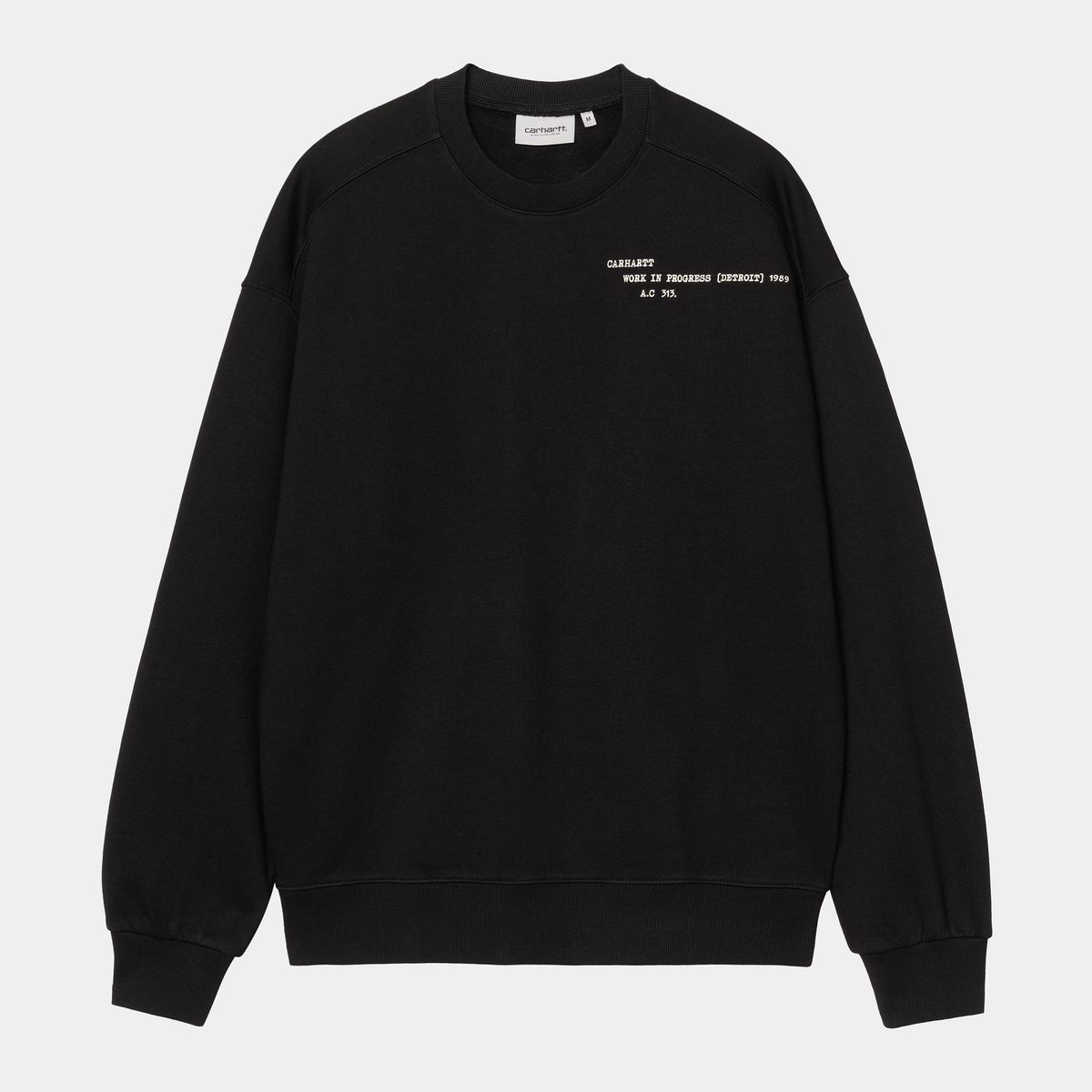 Mikina Carhartt WIP WIP Punched Sweatshirt Čierna | I036039_18, 0