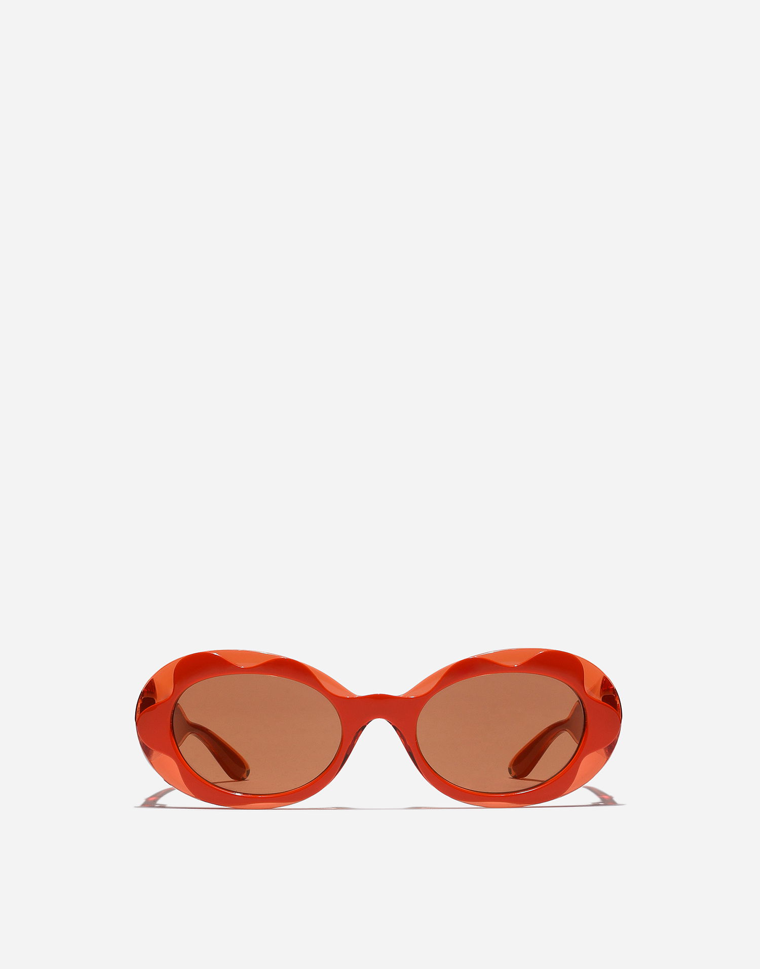 Slnečné okuliare Dolce & Gabbana Dolce & Gabbana Flower Power Oval Sunglasses Oranžová | VG600KVN87T9V000, 0