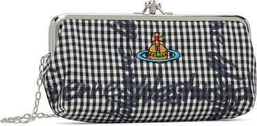 Peňaženka Vivienne Westwood Vivienne Westwood Gingham Frame Chain Bag Čierna | 5A010004W-W011T-, 1