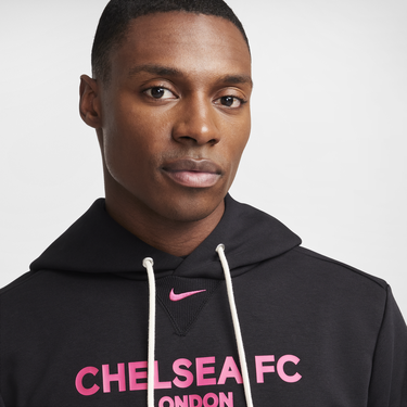 Mikina Nike Dri-FIT Chelsea FC Standard Issue Hoodie Čierna | FZ8659-010, 3