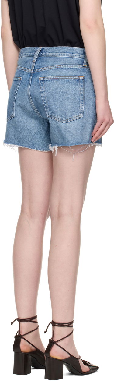 Šortky AGOLDE AGOLDE Parker Long Denim Shorts Modrá | A9010-1535, 2