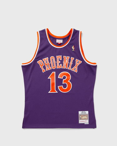 Dres Mitchell & Ness NBA SWINGMAN JERSEY SUNS HWC 2005-06 STEVE NASH #13 Fialová | SMJY5676-PSU05SNAPURP, 0