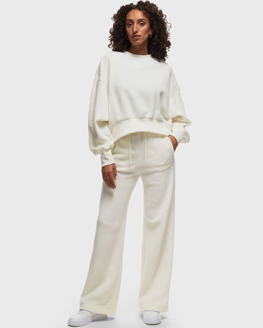 Mikina Nike NSW PLSH MOD CROP CREW Biela | dq6844-133, 2