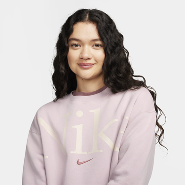 Mikina Nike Sportswear Phoenix Fleece Sweatshirt Ružová | FN3654-019, 1