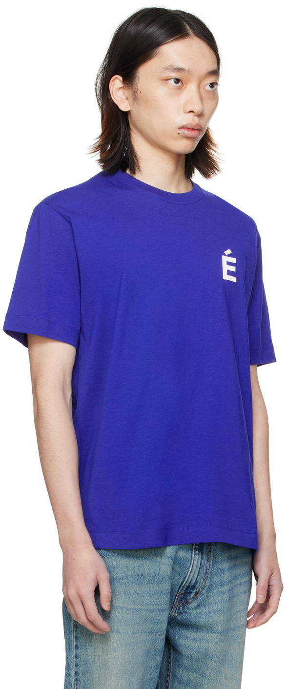 Tričko Études Études Wonder Patch T-Shirt Modrá | C00ME104A00740, 1