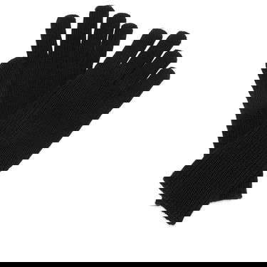 Rukavice Moncler Moncler Logo Knit Gloves, Size Large Čierna | 3A000-08-A9342-999, 0