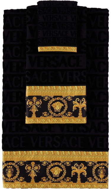 Flexstyle Versace I Heart Baroque Towel Set Čierna | ZSET5TO01ZCOSP052, 0