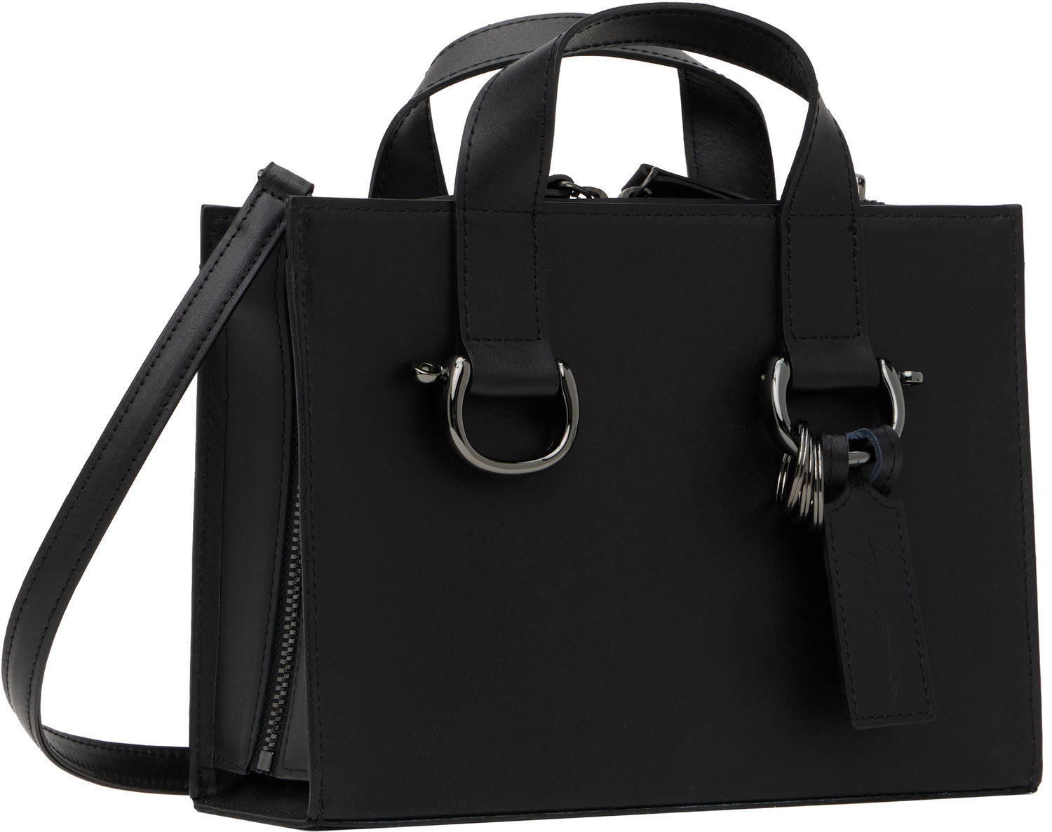 Tote bag Yohji Yamamoto YOHJI YAMAMOTO Mini Tote Bag Čierna | DA-I82-786, 1